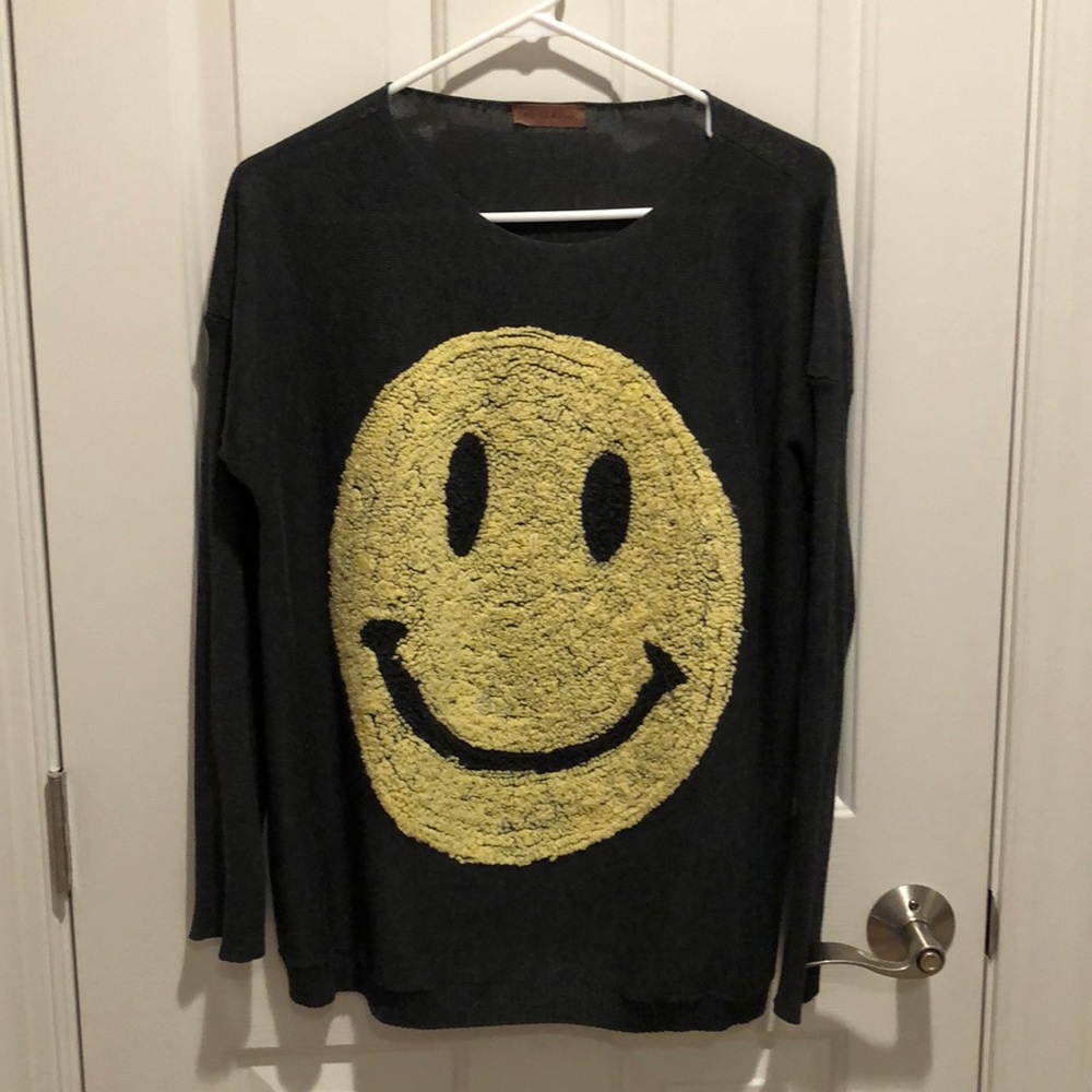 The Classic smile face sweater